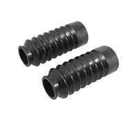 Soufflet de Fourche Scoot diam int 30 et 45mm - Longueur 120mm Compatible avec MBK 50 Booster-Yamaha 50 bws (Paire)