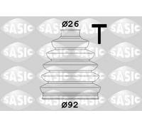 Soufflet de joint de cardan côté roue Thermoplastique 1906109 SASIC pour VOLVO