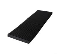 Soufflet de protection flexible pour fraiseuses CNC en accordéon plat anti-poussière avec propriétés d'étanchéité et d'huile (135 mm)