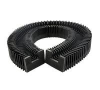 Soufflet de protection for rail de guidage linéaire HGR30 - Protection anti-poussière for machine CNC, longueur réglable de 200 à 1000 mm(Length 700mm)