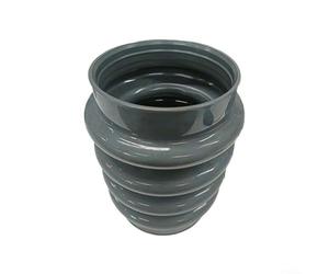 Soufflet de rechange gris pour BS500 BS50-2 BS50-4 pour souffleur de feuilles, manchon en caoutchouc pour joint de coffre d'air, ID 135 mm x 124 mm x H 210 mm, équipement d'alimentation extérieure