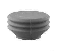 Soufflet de rétention en silicone compatible avec le moulin à café Niche Zero, pièce de rechange durable en silicone de qualité alimentaire gris pour une extraction efficace du café et un brassage