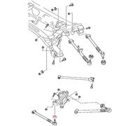 Soufflet de rotule de bras latéral de suspension arrière pour Mazda MX5 NC et NCFL