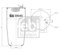 Soufflet de suspension, suspension pneumatique