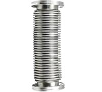 Soufflet Flexible en acier inoxydable 100, raccord de serrage for tuyau sous vide à bride rapide, Joint d'extension en acier inoxydable 304(200mm)