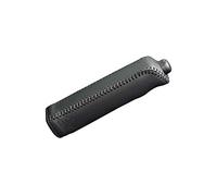 Soufflet Levier de Vitesse, Couverture de Frein Coque en cuir de dessus la couche pour le couvercle frein à main Ajustez-le pour TOP COORE EN CUIR VOYEUR Auto Handbrake(Black leather)