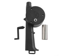 Soufflet manuel pour barbecue 25 x 10 x 10 cm, appareil de pompage d'air portable pour barbecue en plein air et camping, outil d'aide à la combustion (souffleurs manuels)