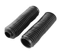 Soufflet mm + fourche 1 paire de bottes avant 9 pouces Amortisseur botte Coque en caoutchouc Housse antichoc Cqr VTT Dirt Bike Couleur Noir Aut