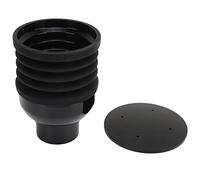 Soufflet Nettoyant Trémie pour Eureka Mignon, Noir en Aluminium | Compatible Specialita, Silenzio, Manu, en silicone et aluminium, -résidus de poudre, accessoire de nettoyage pour mo
