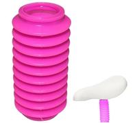 Soufflet - Non Spécifié - Ø25mm - Longueur 80mm - Pour Vélo Enfant - Couleur Rose Multicolore
