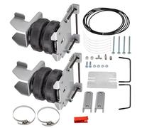 Soufflet Suspension Pneumatique Compatible Avec C&evrolet Pour Silverado 1500 2007-2018 Kit De Niveau De Surcharge D'assistance Au Remorquage Sac De Suspension Sac À Ressort De Suspension Pneumatique