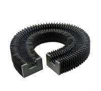 Soufflet télescopique pour guide linéaire HGR25, manchon de protection flexible pour machines-outils CNC et rails, longueur extensible 200 à 1000 mm (800 mm)