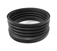 Soufflet tubulaire cannelé en forme d'entonnoir pour moulin à café compatible avec les machines à café EC680/EC685, EC9335, ECP3420 et ECO310, noir, 1 pièce
