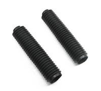 Soufflets de Fourche 1 Paire d'amortisseurs Avant Tout-Terrain for Moto Tout-Terrain, Fourche de 40 mm, Soufflet en Caoutchouc, Housse Anti-poussière pour Le Bricolage