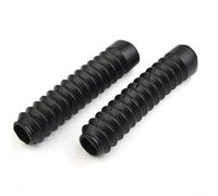 Soufflets de fourche en caoutchouc pour moto - 13 sections - Protection contre les débris - Restaure l'apparence - Pour conduite hors route