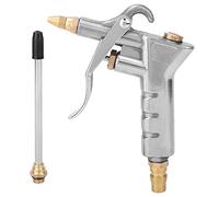 Soufflette à Air Comprimé, Pistolet de Nettoyage à Connexion Rapide, Pistolet Pneumatique Soufflette Longue Buse En Alliage D'aluminium Avec Buse de Débit D'air Réglable En Cuivre