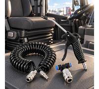 Soufflette Camion Air Comprimé, pour Mercedes-Benz Atego | Outil de nettoyage à air comprimé avec tuyau spiralé pour atelier, garage et entretien camion