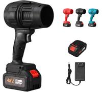 Soufflette Électrique sans Fil, Sèche-Cheveux Portable avec Ventilateur Turbo pour Séchage Auto, Mini Souffleur pour Électronique, Clavier, Objectif Photo, Poils d'animaux et Nettoyage Maison