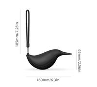 Soufflette Multi-Usage pour Moulin à Café, Objectif Appareil Photo et Clavier, Embout Souple, Buse Réglable et Dragonne, Nettoyeur à Air pour Capteur et Équipements, 160x65mm (Noire)