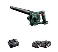 Souffleur 18V AG 18 + 2 batteries 18V 5.2 Ah + 1 chargeur ASC 145 METABO
