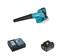 Souffleur 18V DUB185Z + 1 batterie BL1850B 18V 5 Ah + 1 chargeur rapide DC18RC MAKITA