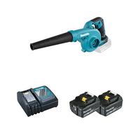 Souffleur 18V DUB185Z + 2 batteries BL1850B 18V 5 Ah + 1 chargeur rapide DC18RC MAKITA