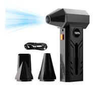 Souffleur à Air Comprimé - Souffleur de Neige à Air Chaud Portable avec Turbine Haute Vitesse de 130 000 Tr/min, Souffleurr Thermique Rechargeable pour Dégivrage et Déneigement des Pare-brise de Voitu