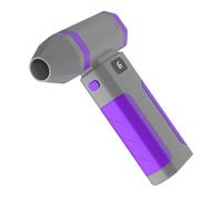 Souffleur À Air Comprimé | Violette Souffleur 5 Vitesses 100 000 TR/Min | Batterie 6 000 MAh Ventilateur Turbo Portable Réglable sans Balais | Accessoires De Nettoyage De Voiture sans Fil Puissants