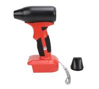 Souffleur à air sec 18 V, haute puissance, moteur sans balais à 130 000 tr/min, souffleur d’air comprimé portable, souffleur électrique à 4 vitesses avec buse de rechange pour le (Rouge)