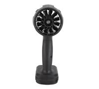 Souffleur à air sec Jet Mini Turbo Fan, dépoussiéreur électrique sans fil avec moteur brushless 130 000 tr/min, souffleur étanche à vent puissant de 210 km/h pour le nettoyage de (Noire)