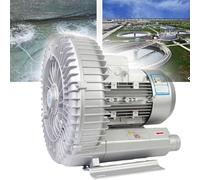 Souffleur à anneau Vortex haute pression, 220 V, monophasé, pompe à vide industrielle pour soufflage d'air ou aspiration, grand flux d'air
