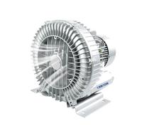 Souffleur à anneau vortex industriel à haute efficacité - Soufflage et aspiration à double usage, bobine de cuivre pur, monophasé en aluminium pour l'aération des eaux usées