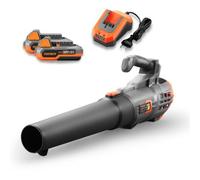 Souffleur de feuilles à batterie 20V FUXTEC FX-E1LB20 - set avec 1 batteries 4Ah et chargeur 2,4A