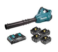 Souffleur à Batterie MAKITA DUB362PT4 LXT 36V (2x18V) (4x5Ah) + Chargeur double DC18RD