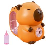 souffleur à Bulles Capybara - Plaisir d'été Portable, Jouet à Bulles Automatique, Gadget adapté aux , Appareil de Jeu en Plein air avec Un Design léger | Fabricant pour Anniversaire d'