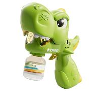 Souffleur à bulles | Machine de fabrication de bulles à dinosaures, jouet interactif portable automatique à batterie pour intérieur et extérieur, idéal pour les petites filles et les jeunes