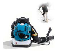 Souffleur à Dos 4 Temps 1000cc Polyvalent-Souffleur Neige Essence | 10,000 tr/min 6kW-Souffleur Jardin Sans Fil,pour Balayage Feuilles et Nettoyage Neige Annuel