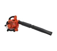 Souffleur à essence 2 temps 25,4 CC 7000 tr/min monocylindre portable refroidi par air avec réservoir de carburant de 0,9 l et sac de collecte de feuilles