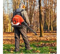 Souffleur à essence 2 temps porté 3 en 1 pour feuilles neige et sécurité incendie performance Souffleur porté thermique