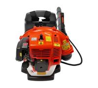 Souffleur à essence 42,7 cc portable à dos puissant 2 temps refroidi par air Moteur à essence Léger Sangle de transport rembourrée au dos