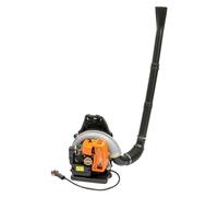 Souffleur à feuilles à essence 2 temps 63 cc 2,7 kW 6800 tr/min Réservoir de carburant de 1,8 l 0,3 m³/s Volume d'air adapté pour les feuilles, la neige et les débris de construction