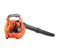 Souffleur à feuilles à essence 2 temps 7500 tr/min Couvercle de protection à 360° Allumage électronique portable Jardin Cour Feuilles Neige