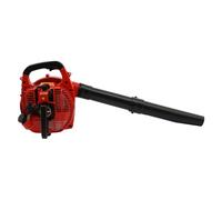 Souffleur à feuilles portable à essence 25,4 cc, 2 temps, 7500 tr/min, pour entretien de la pelouse, avec sac de récupération et réservoir de carburant de 0,9 l, pour l'entretien de la pelouse, la
