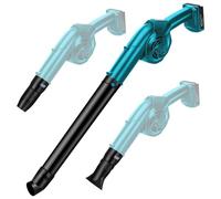 Souffleur à feuilles sans fil, compatible avec batterie Makita 18 V (sans batterie), ventilateur sans balais, souffleur électrique avec mode turbo, vitesse d'air 25 m/s, quantité d'air 5,8 m³/min