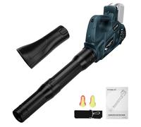 Souffleur à feuilles sans fil compatible avec le système Bosch Professional 18 V GBA/CORE/ProCORE/AMPShare 18 V, 6 vitesses, souffleur électrique sans balais, pour l'entretien de la pelouse, le jardin