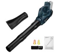 Souffleur à feuilles sans fil compatible avec le système Bosch Professional 18 V GBA/CORE/ProCORE/AMPShare 18 V, 6 vitesses, souffleur électrique sans balais, pour l'entretien de la pelouse, le jardin