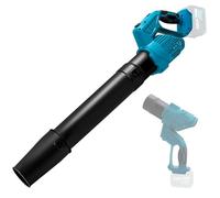 Souffleur à feuilles sans fil pour batteries Makita 18 V, vitesse de l'air 241 km/h, 5 niveaux et fonction de rotation à 180 °, pour jardin, feuilles, poussière et neige (noir, sans batterie)