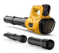 Souffleur à feuilles sans fil pour Dewalt 20 V Max alimenté par batterie (sans batterie) avec 6 modes de vitesse, 500 CFM/150 MPH - Souffleur électrique portatif sans balais pour l'entretien de la