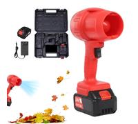 Souffleur à Feuilles Turbo Portable : collecteur de poussière Rechargeable sans Fil, Puissant Outil à Vitesse Variable, équipement de Jardin, Accessoire de Batterie avec Flux d'air | Pa