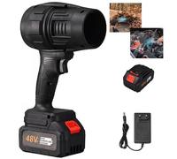 Souffleur à Jet Turbo, dépoussiéreur à air Turbo Super Puissant sans Fil 2026, souffleur à Jet Portable Jet Pro Maxx, for Le séchage et Le Nettoyage de la Voiture(Black)